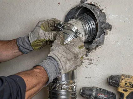 Dryer Vent Hose Installation in Tallmadge